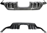 Rear Bumper Diffuser Lip Spoiler Carbon Fiber Compatible with Honda Civic 11Th FL5 Type-R 2023-2024 