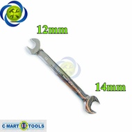 C-Mart F0301-1214 double-head wrench 12mm and 14mm