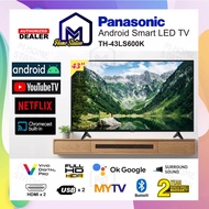 Panasonic 43" Smart Android LED TV TH-43LS600K Wifi Replace TH-43HS550K 43 Inch Full HD TV TH-43H410