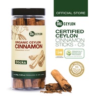 Organic Ceylon Cinnamon Sticks - Organik Kayu Manis. Delicate Flavour and Aroma Perfect For Sweet An