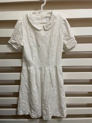 極新最後降價！｜VIF Paris白色蕾絲短袖洋裝 #用不到