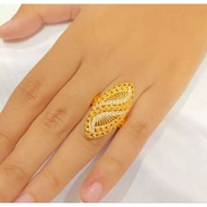 Latest stainless steel titanium gem dubai ring jewelry