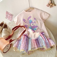 Disney Duffy Stella Lou Lace Girl Dress 星黛露女童连衣裙