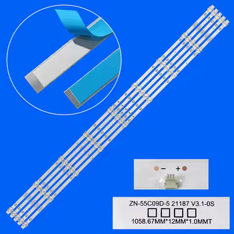 LED backlight Strips For MGUB55WB POL-5502UWE 55WUS9000 HV550QUB-F70 ZN-55C09D-5 21187 V3.1-os