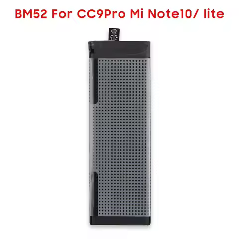 Phone Battery BM4F BM52 For Xiaomi CC9 Pro CC9E Mi A3 CC9Pro Mi Note10 lite Replacement Battery High