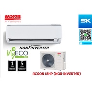 ACSON 1.5HP (NON-INVERTER) WALL MOUNTED AIR CONDITIONER, AVO R32 (A3WM15N/A3LC15FN), PENGHAWA DINGIN SEJUK， 冷气