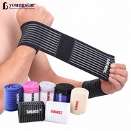YTAR  1PC 40CM Outdoor Sports Wrist Band Bandage Wrap Compression Support Brace for Basketball Weigh