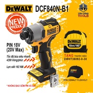Body Combo DeWalt 20V DCF840N-B1 Cordless Screwdriver (Free Dewalt Ruler and Helmet)