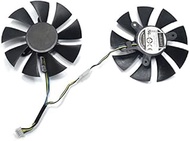 inRobert GFY09010E12SPA Video Card Fan Replacement for Zotac GTX 1060 AMP Edition 6GB (ZT-P10600B-10M) Graphic Card Cooler Fan