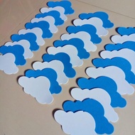 UM(1) 1 AWAN Hiasan Bahan Dekorasi Dinding, Kelas, Kamar, Gantungan Pojok Baca, Ruang Bermain sekola