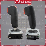 WIN Flight Stick For Arcade Game Cabinet  Quality Metal PVC Mini-Grap Flight Joystick Trigger  Fire 