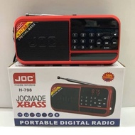 JOC RADIO NEW DESIGN RECHARGEABLE DIGITAL radio mp3 player,FM