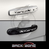 [READY STOCK] 4PCS Perodua KANCIL #2 Car Door Handle Sticker Car Logo Sticker Pemegang Pintu Kereta