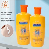 MEMI Face & Body Sunscreen 200ml Sunblock SPF90