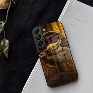 Yoda Baby Phone Case Glass for Samsung Galaxy A16 A21 A22 A30 A32 A33 A51 A52 A53 A54 A55 A70 A71 A7