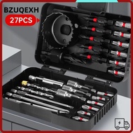 BZUQEXH 27/35/39Pcs 3.6v Electric Screwdriver Kit, 1800mAh Lithium Battery Power Tools Set Rechargea