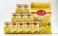 ศรีวรรณา ทุเรียนหมอนทองอบกรอบ 355g Freeze Dried Crispy Durian 100% Natural  (10 Individual )