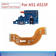 Charging Board For Samsung A51 A515F USB Board Charging Dock Port Connector Flex Cable Main Flex