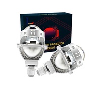 New 3 Inch Bi LED Projector Lenses Headlight H7 9005 H4 160W for Hella 3R G5 Car Accessory LED Proje