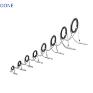 OONE Eye Rings 8 Size Line Repair Kit Fishing Accessories Eye Guides Stainless Steel