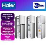 [Own Lorry] Haier Fridge 216L-356L HRF-238H, HRF-IV298H, HRF-IV398H [Dearah Kerian, Parit Buntar, Ni