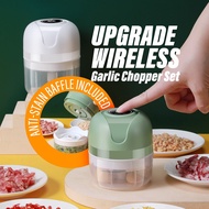 meat slicer for samgyupsal ♫Wireless Garlic Chopper Electric Mini Food Processor Meat Grinder Garlic
