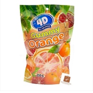 Amos 4D Gummy Orange Slices 350g