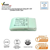Vinder 8w - 12w / 0-10V Dimmable Driver Ballast 8w 8watt 12w 12 watt for Led Downlight