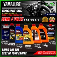 100% ORIGINAL YAMALUBE ENGINE OIL FULLY SYHNTHETIC 10W40 4T SEMI SYNTHETIC BLUE MINERAL 20W50 SCOOTER BLUE CORE RS4GP