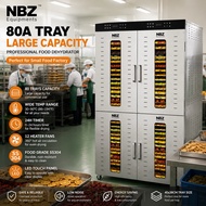 NBZ 80 Trays Dehydrator Machine Food Dehydrator Machine food dryer dehydrator dehydrated Mesin penge