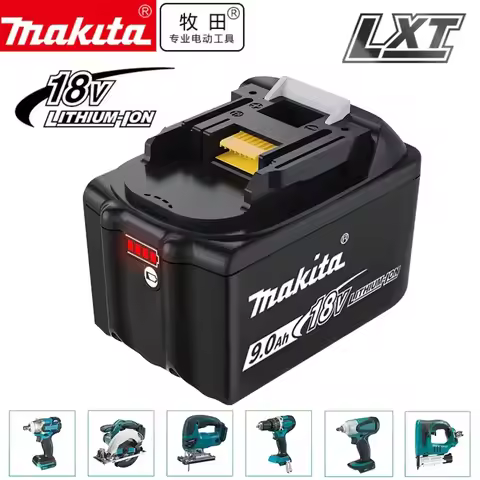 Original Makita 18V battery 9Ah 6Ah 3Ah rechargeable battery,Makita 18V charger BL1840 BL1830B BL183