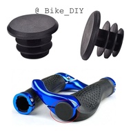 BikeDIY [LOCAL] 1pair Bicycle Handlebar Plugs Plastic Firm Handle Grip Cap Cover Bar End Stoppers MTB Road Bike 17360