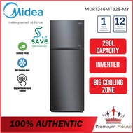 Midea Inverter Quattro 2 Door Refrigerator MDRT268MTB28 / MDRT307MTB28 / MDRT346MTB28