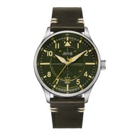 AVI-8 Mens 43mm Hawker Hurricane Kent Automatic Pilot Watch with Leather or Stainless Steel Strap AV