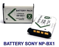 (แพ็คคู่ 2 ชิ้น) NP-BX1 \ NPBX1 \ BX1 แบตเตอรี่สำหรับกล้องโซนี่ Camera Battery For Sony Cybershot DSC-HX50V,HX300,HX400,RX1,RX100,WX300,HDR-AS10,AS15,AS30V,AS50R,AS100V,AS300R,CX240,CX440,MV1,PJ275,FDR-X3000 BY JAVA STORE