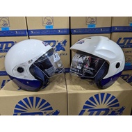 New Original helmet LTD Two Tone pearl white blue macam index arc af7 polis
