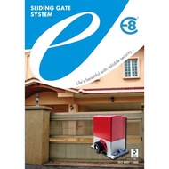 E8 E1000 DC Sliding Motor Autogate Full Set (Exclude Gear Rack)