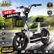 RydoEbike [BEST] BASIKAL ELEKTRIK Adult 2 Seat Electric Bicycle ebike untuk orang dewasa electric bi