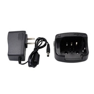 BC173 Desktop Charger Base & Plug Adapter for Icom IC M2 GM1600 M32 M36 HAM Radio BP224 BP252 Batter
