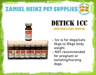 DETICK anti tick and flea - 1cc