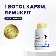 Gemukfit Penggemuk Badan Alami Vitamin Halal BPOM GMK Herbal Madu Susu Kapsul Suplemen Penambah Bera