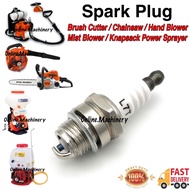 L7T Bm6a Spark Plug Enjin Mesin Rumput Brush Cutter Hand Blower Chainsaw Knapsack Sprayer Mist Duste