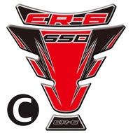 SALEMotorcycle 3D Fuel Tank Pad Protective Stickers Decals For Kawasaki ER6 F N 650 EX650 06 - 14