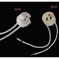 MR16 GU5.3 G4/ Gu10 Wire Connector Halogen LED Bulbs Holder Base Socket