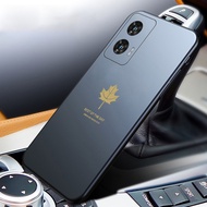 For Moto G96 Case Soft Silicone Maple Leaf Shape for Motorola Moto G96 Back Cover Phone Casing
