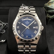 Tudor/royal series m28600 Calendar Display Case Blue Watch