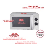 Sharp 23L Microwave Oven R639ES With Grill Extended Warranty 1+1 Years Warranty by Sharp Malaysia