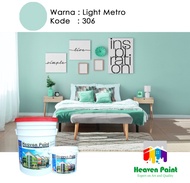 cat tembok eksterior weathershield heaven paint [setara dulux] 20 kg - light metro