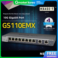 Netgear | Sandol Gs110Emx 10g Multi-Gigabit (8 Ports + 2 Ports) Gs110Emx
