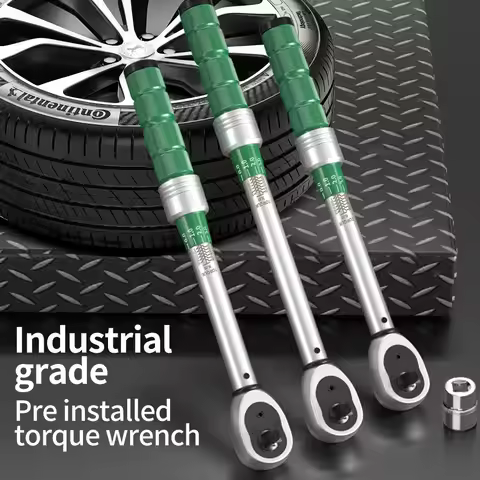 2.5-30N.m 10-120N.m 50-350N.m Torque Wrench 1/4 3/8 1/2 inch square head torque key ±3% High Accurac